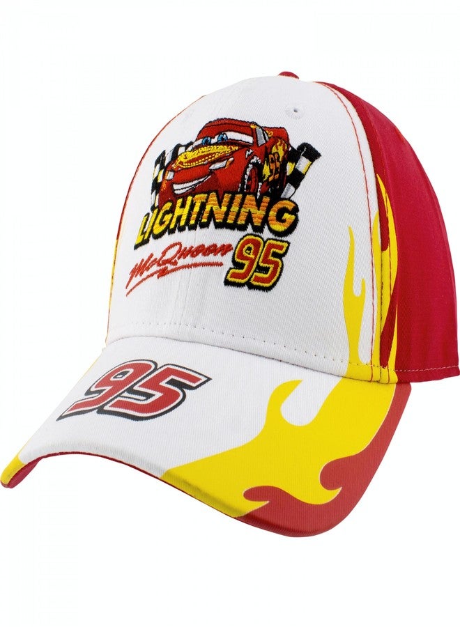 Jerry Leigh Pixar Cars Lightning McQueen Kachow Racing Cap Multicolor - Image 1