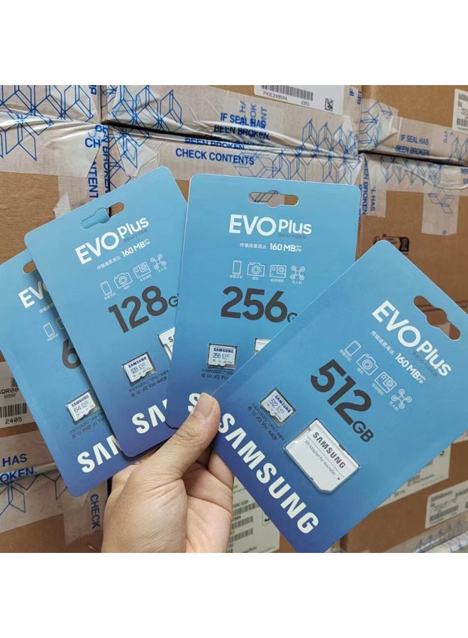 128g Memory Card 64Gtf Card V30 Flash Memory 32g High Speed C10 Mobile Phone Storage Card 64 English Version-Capacity:256MB