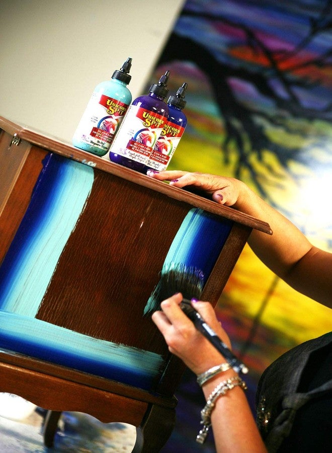 Unicorn Spit Gel Stain and Glaze 5776002 Sparkling Violet Vulture 8.0 Fl Oz - Image 4