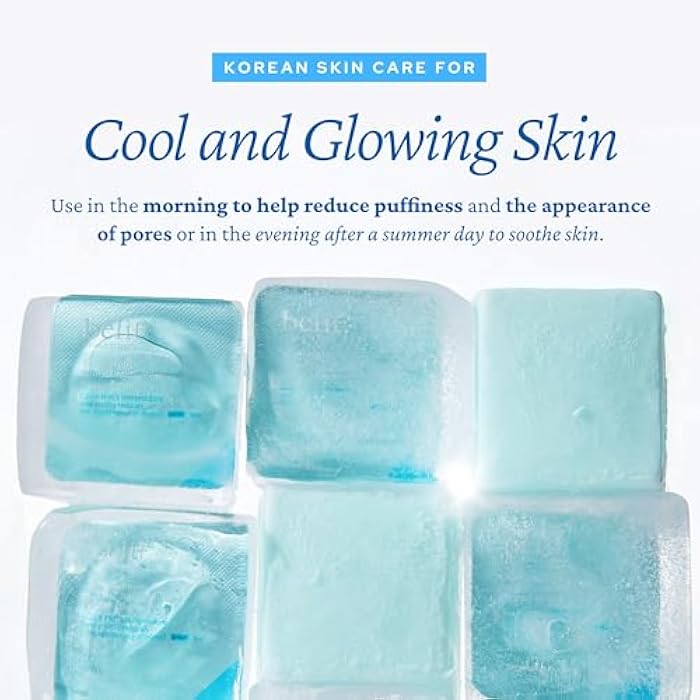 belif Super Drops Multi-7 Hyaluronic Frozen Serum - Hydrating, Soothing, Depuffing Serum with Peptides & Caffeine, Enhances Skin Elasticity, Korean Skincare, 5mlx9EA - Image 3