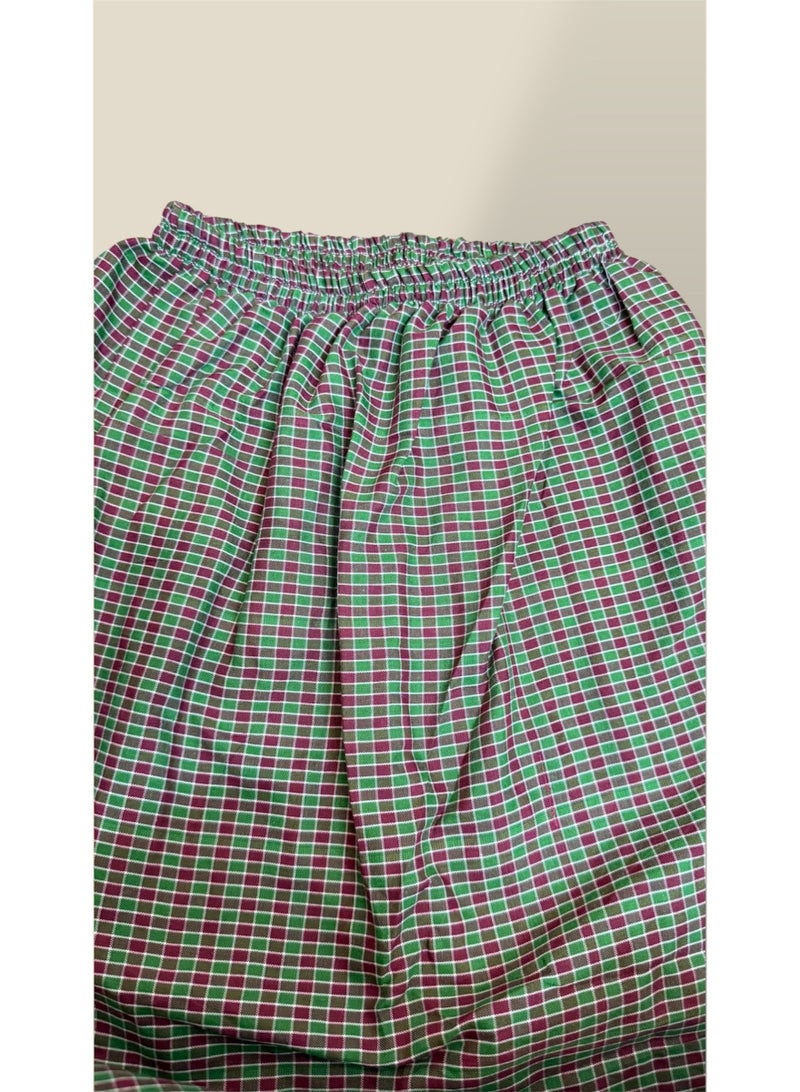 بهنس فوطة ولادي وزرة مطاط  للاولاد وزرة صيفي مريحة جدا وباردة لاطفال وزار ولادي معوز صارون فوطة اولاد صاروم اسباعية ولادية مناسب للمنزل والنوم واوقات الصلاة - Image 3