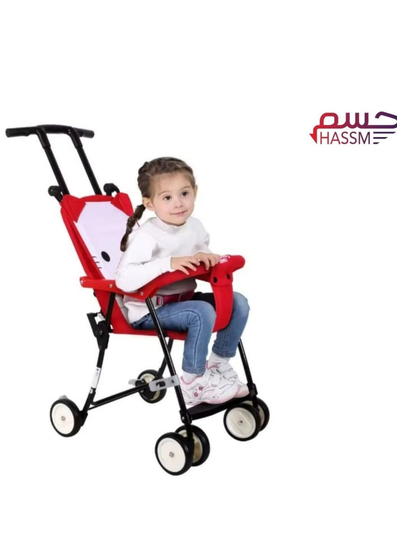 حسم عربية أطفال خفيفة وعملية مع مقبض قابل للتعديل - سنة إلى 5 سنوات - Image 1