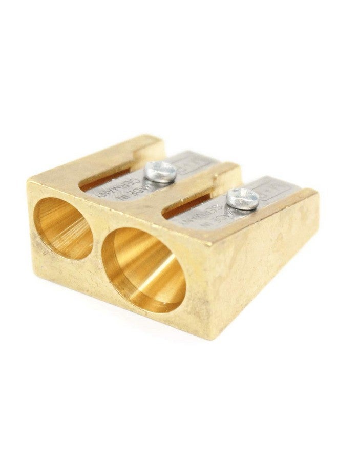 موبيوس آند روبيرت مبراة موبيوس+روبرت M+R Classic 0603 ذات الفتحتين 0603، باللون الذهبي - Image 1