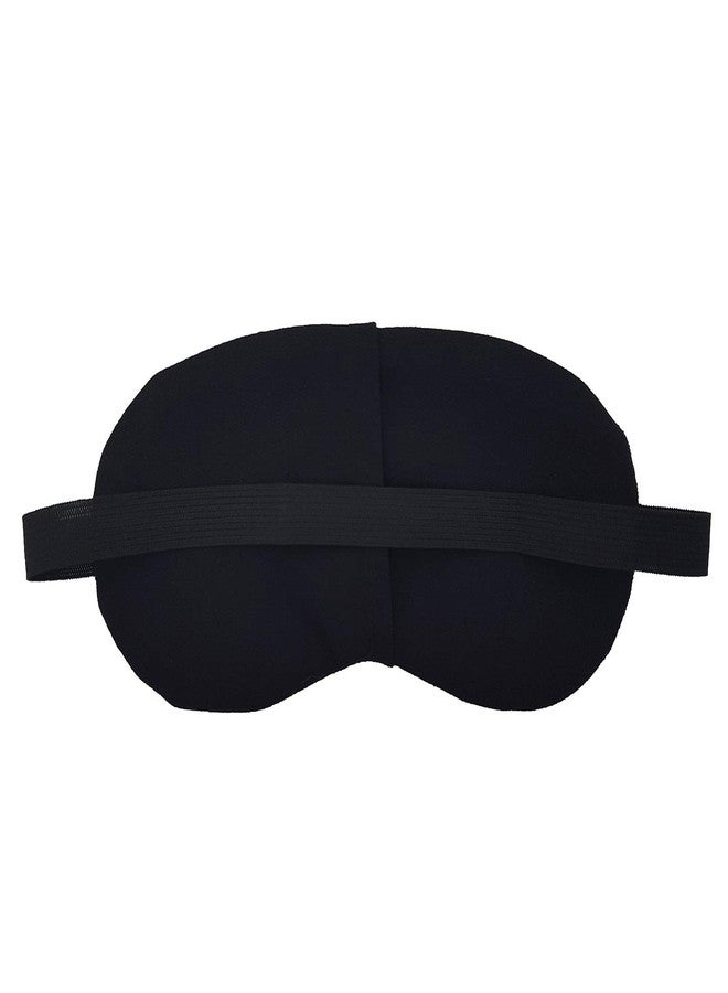 Jenna Sleep Eye Mask with Super Smooth And Adjustable Strap- Super Soft & Cozy, Blindfold and Travelling (Silk_Enjoy_Blue_Gel) - Image 2