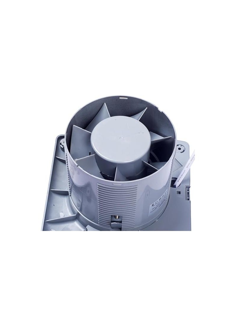 شفاط ومروحة شفط للحمام 4 إنش (100mm) بحجم 10سم - تهوية مثالية وهواء منعش