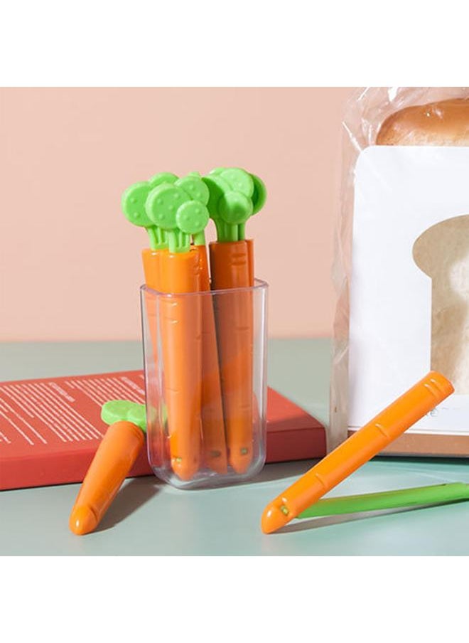 Thoraya 5Pcs Snack Clip Plastic Bread Bag Sealing Clamp Firm Grip Food Bag Snack Clip with Storage Box for Home Kitchen  - Image 4