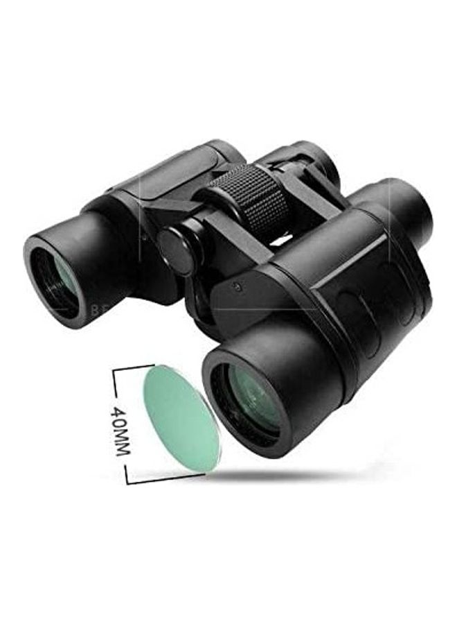 8 X 40 Outdoor Waterproof Binocular Telescope Portable Folding  For Fishing Traveling Vocal Concert Black - Image 4