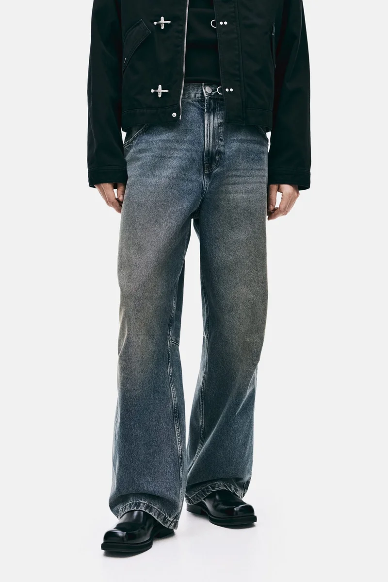 اتش اند ام جينز واسع