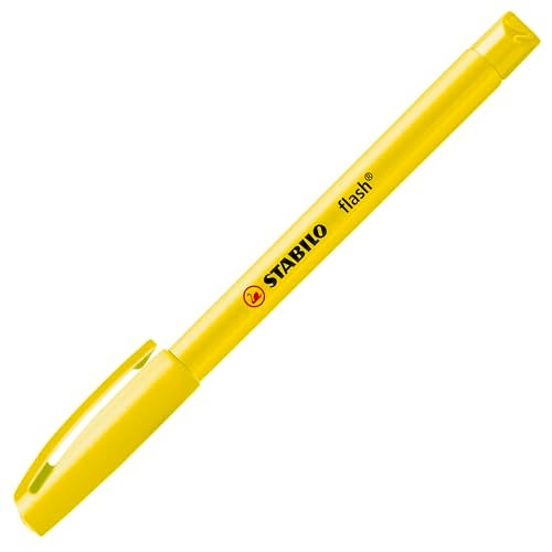 STABILO Highlighter flash - Wallet of 4 - Assorted Colours - Image 2