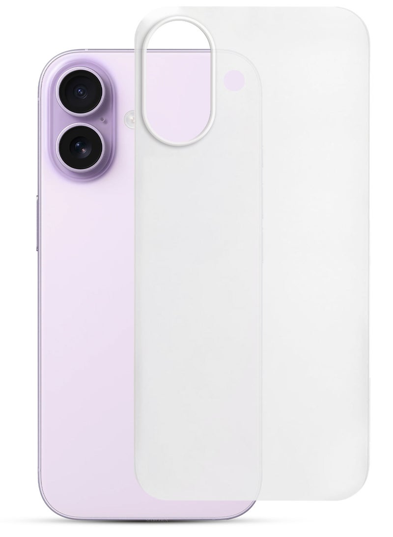 CATANES Air Skin Frosted Matte Case for iPhone 17 - Stylish Ultra Slim Back Cover - Frosted Clear - Image 1