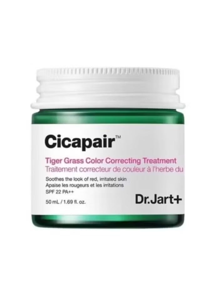 Dr. Jart Cicapair Tiger Grass Color Correcting Treatment 50ml with SPF 22 PA++ - Image 1