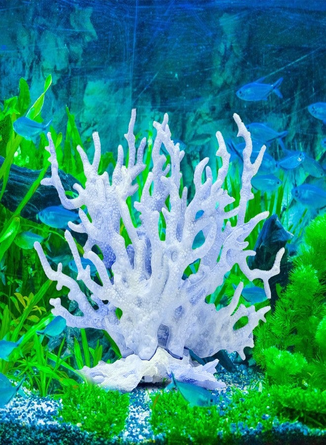 BLLREMIPSUR 2 PCS Aquarium Coral Ornament, Blue Pink Coral Reef Decor, Artificial Plants Fish Tank Decorations - Image 3