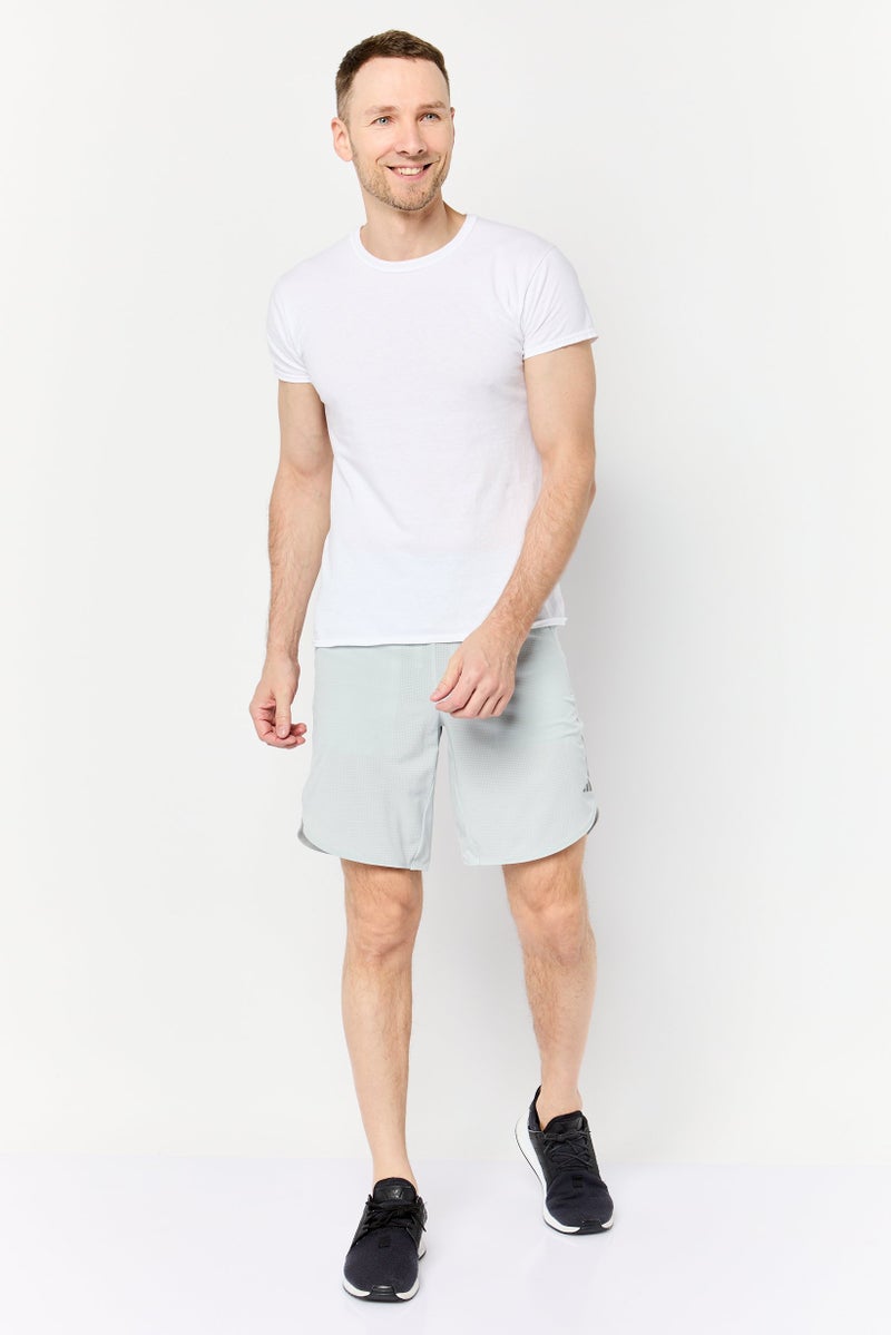 Adidas Men Sportswear Fit 9 Inseam Training Shorts, Mint Green - Image 2