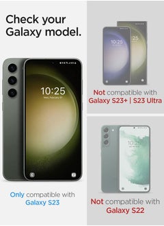 Spigen Neo Flex لشاشة Samsung Galaxy S23 - غشاء مرن [عبوتان]  - Image 2