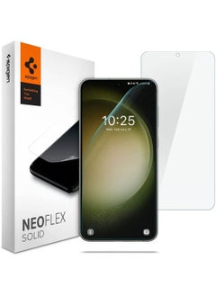 Spigen Neo Flex لشاشة Samsung Galaxy S23 - غشاء مرن [عبوتان]  - Image 1