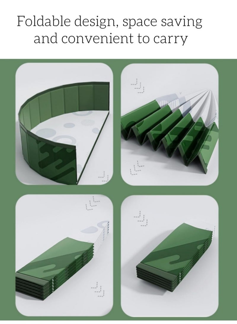 XICEN Foldable Ball Pit Swimming Pool for Kids, Kiddie Ball Pool Bath Pool, Portable Bathtub, Pet Dog Bath Pool, Swimming Pool for Outdoor Indoor - Image 5