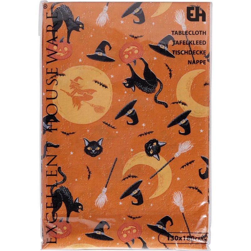 Koopman Tablecloth – 130x180cm Assorted Design, Holiday & Seasonal Decoration for Christmas, Halloween, Home, Dining Table & Festive Display, Assorted 1 Piece - Image 4