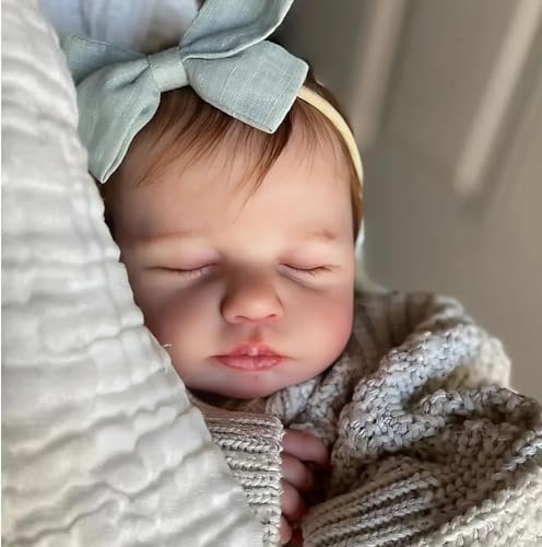 Zero Pam 20 Inch Reborn Baby Dolls Silicone Full Body Realistic Baby Doll Anatomically Correct Girl Real Life Babys Dolls Realistic Silicone Babys Doll for Girls with Accessories for Kids 3 - Image 5