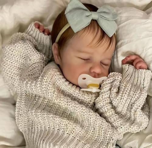 Zero Pam 20 Inch Reborn Baby Dolls Silicone Full Body Realistic Baby Doll Anatomically Correct Girl Real Life Babys Dolls Realistic Silicone Babys Doll for Girls with Accessories for Kids 3 - Image 1