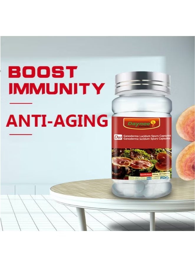 Daynee 100softgel Ganoderma Lucidum softgel candy，Boost Energy and Enhance Immunity  - Image 2