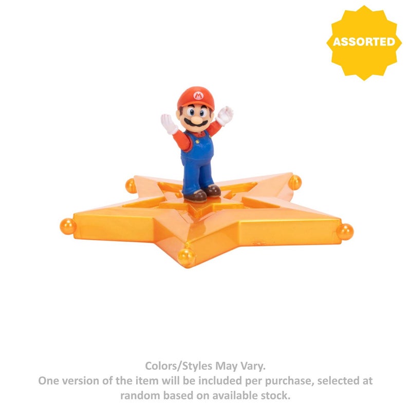 Nintendo The Super Mario Galaxy Movie Mini Star Figure (3.8 cm, Assorted) - Image 2