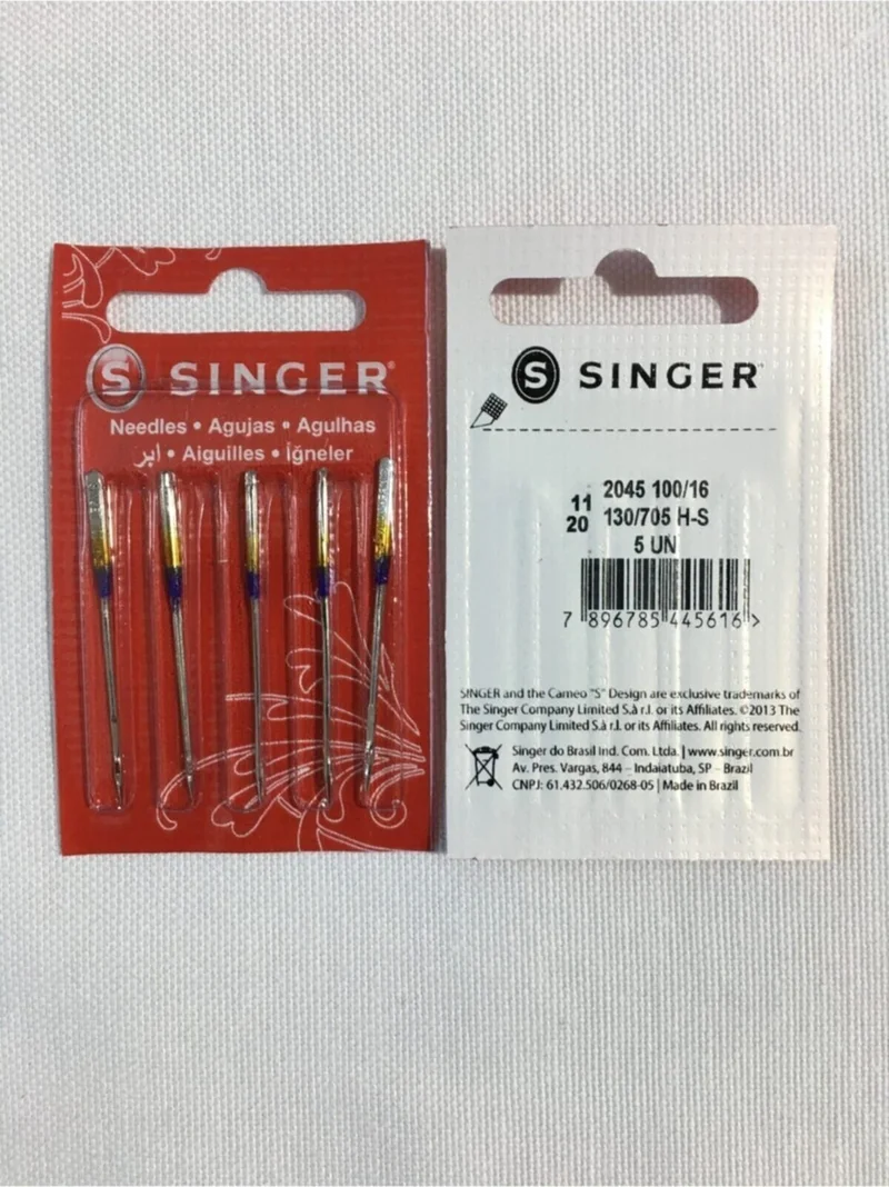 سينجر No 16 Sewing Machine Needle Standard Sewing 1 Pack 5 Pieces 2020