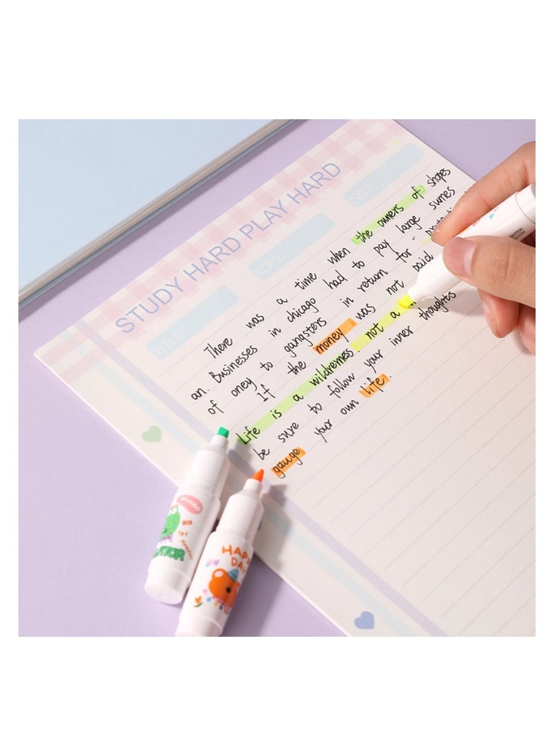 Deli 6-Piece Mini Highlighters Multicolours  - Image 2