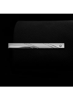 Generic Silver Standard Security Tie Clip for Men J0129 Twill Trapezoid 
