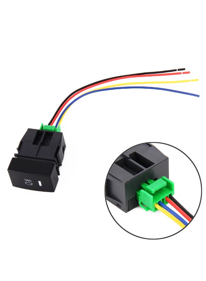 إسكدنيا مفتاح لتشغيل/إيقاف تشغيل مصباح الضباب ب5 دبابيس مع كابل - Image 2