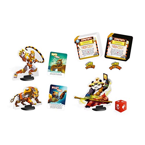 IELLO: Monster Pack #4 Cybertooth, Brings New Game Mechanic, Compatible with All Existing Monsters, 2 to 6 Players, Ages 8 and Up - Image 2