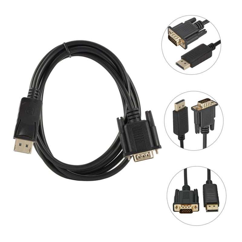 UKCOCO to Vga Connector High Definition Video Adapter Cord for Desktop Monitors and Projectors Supports Resolution and Use - Image 5