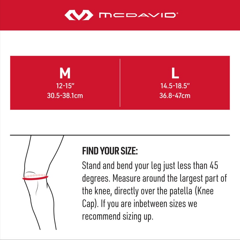 McDavid Level 2 Knee Strap/Patella, For adults - Image 2