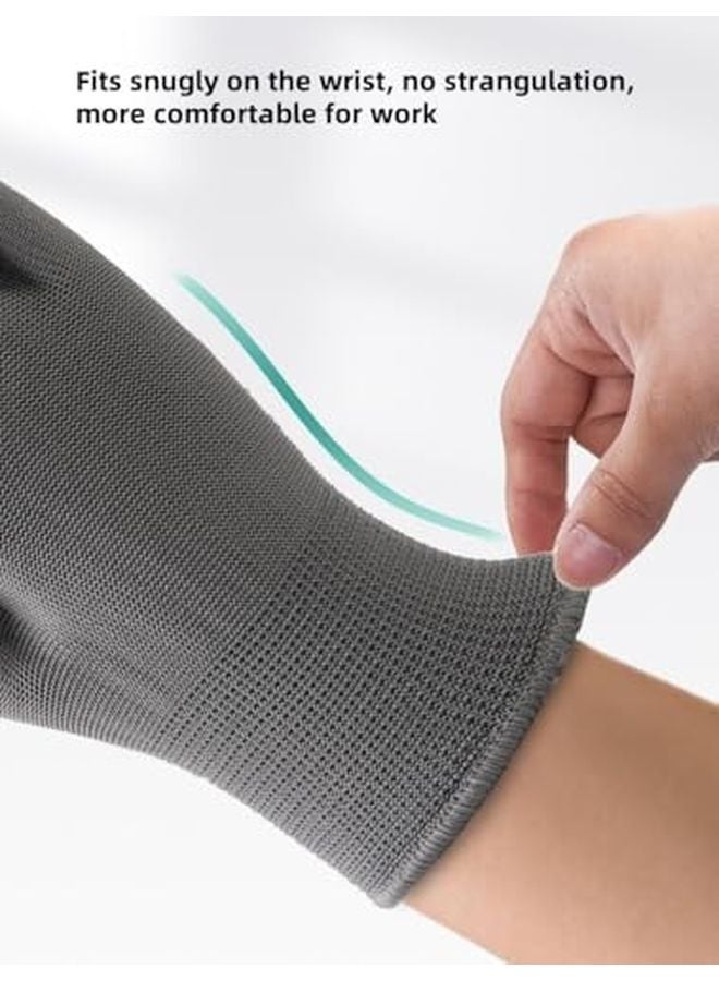 6 Pairs Non Slip Nylon Gloves Lightweight Breathable For Home Decor - Image 3