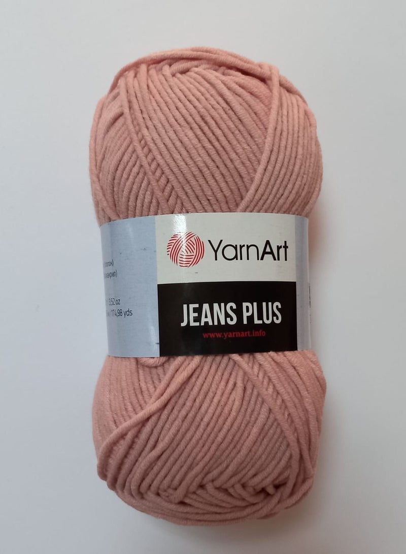 YarnArt Jeans Plus-Hand Knitting Yarn-Color No.83 (Pack of 4Pcs)