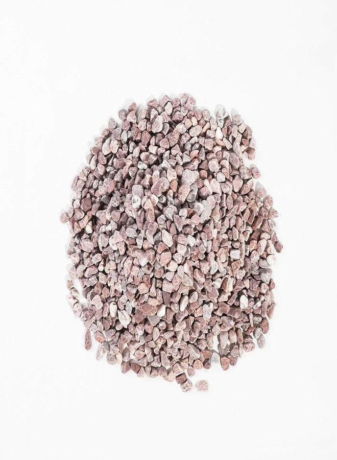 CONSDAN 2 LBS Natural Gravel for Fish Tank, StoneCreek Betta Fish Aquarium Gravel, Vase Filler, River Rocks, Fish Tank Decorations, Perfect for Aquarium Decor, Fish Tank, & Indoor Plant, Red - Image 1