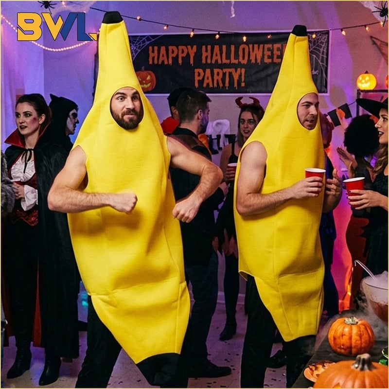 Halloween Banana Costume – Fruit-Themed Stage Performance Outfit - Image 1