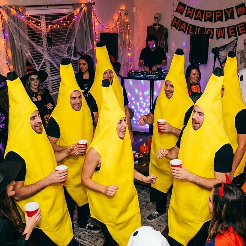 Halloween Banana Costume – Fruit-Themed Stage Performance Outfit - Image 2
