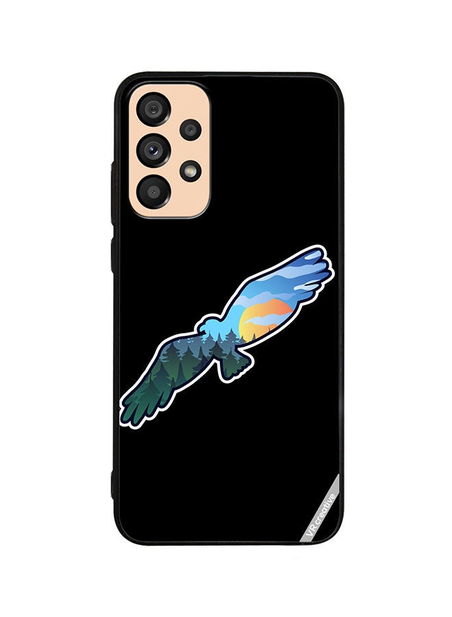 VR CREATIVE Protective Case Cover For Samsung Galaxy A33 5G Wild Eagle Design Multicolour - Image 1