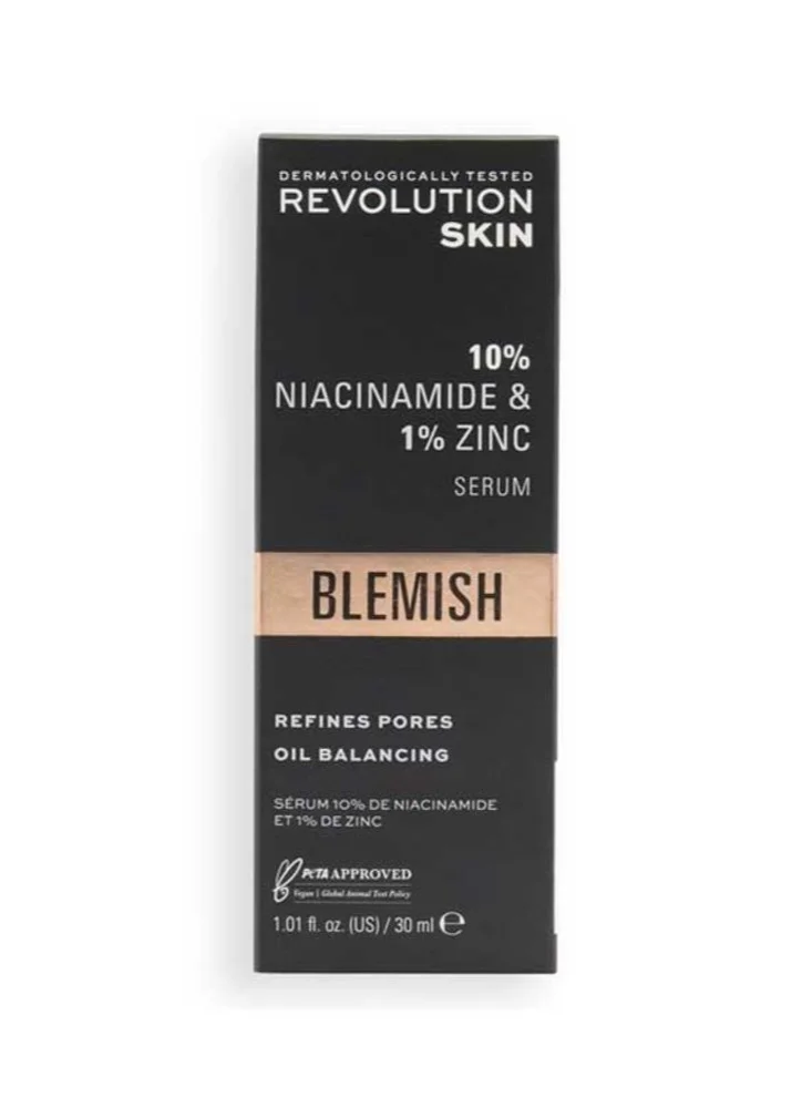REVOLUTION Revolution Skincare Blemish And Pore Refining Serum - 10% Niacinamide + 1% Zinc