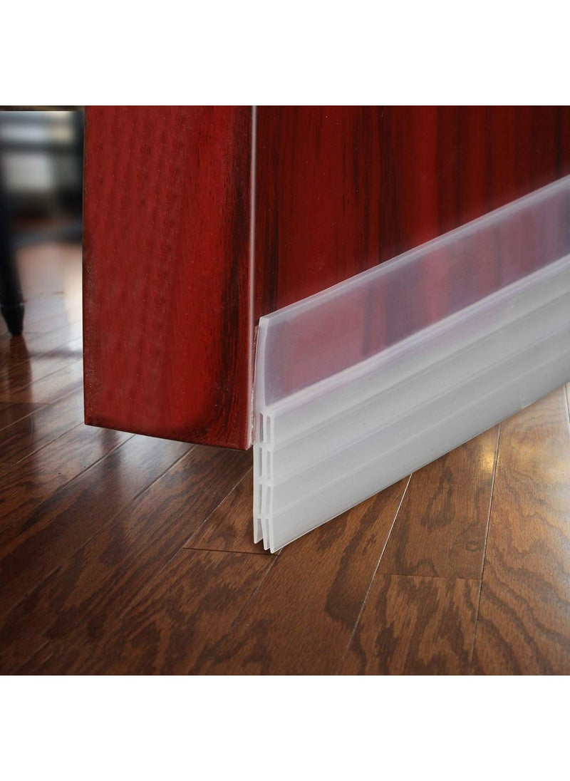 KEETOZ Keetoz Air Gap Waterproof Gel SelfAdhesive Rubber WindowDoor Shield WeatherStrip Tape for Cockroach Insect Bugs Stopper 1 m Brown  - Image 1