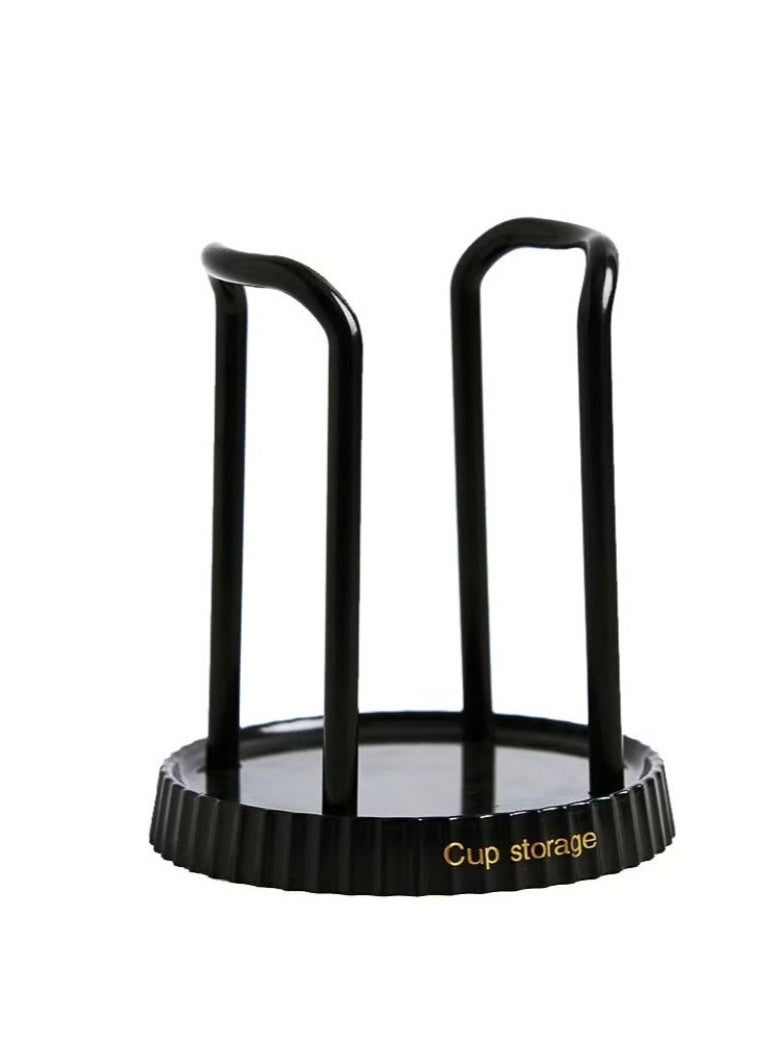 Paper Cup Holder, Disposable Cup And Lid Holder Organizer, Coffee Cup Dispenser For Counter, Organizer Station for Coffee Milk Tea Shop Restaurant Office Bathroom - Image 1