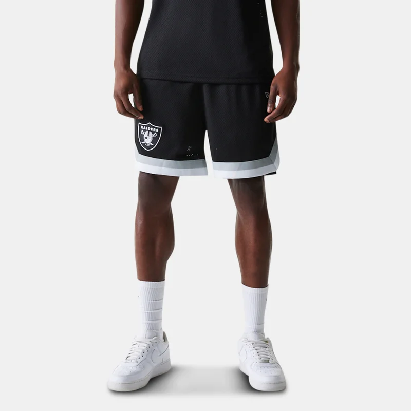 NEW ERA Men's NFL Las Vegas Raiders Mesh Shorts