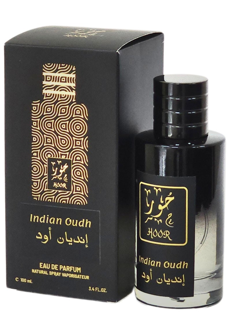 حور عطر العود الهندي بواسطة حور - ماء عطر للرجال والنساء، رائحة تدوم طويلاً، 100 مل - Image 5