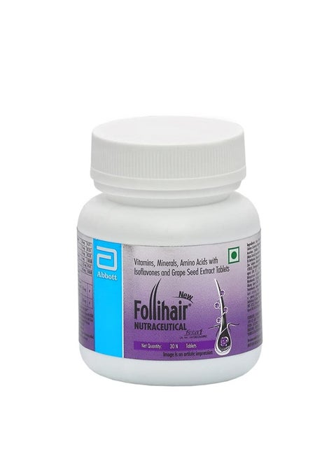 New Nutraceutical Pack of 30N for Hair Tablets Bottle