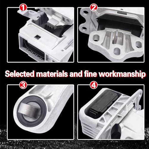 YBDDZH Engine Motor & Transmission Mount Compatible with Mini 2014-2022 Cooper & 2016-2022 Cooper Clubman & 2014-2023 Cooper Countryman 1.5L 2.0L,2016-2022 X1 & 2018-2023 X2 & 2020-2023 228I M235I 2.0L 3PCS - Image 5