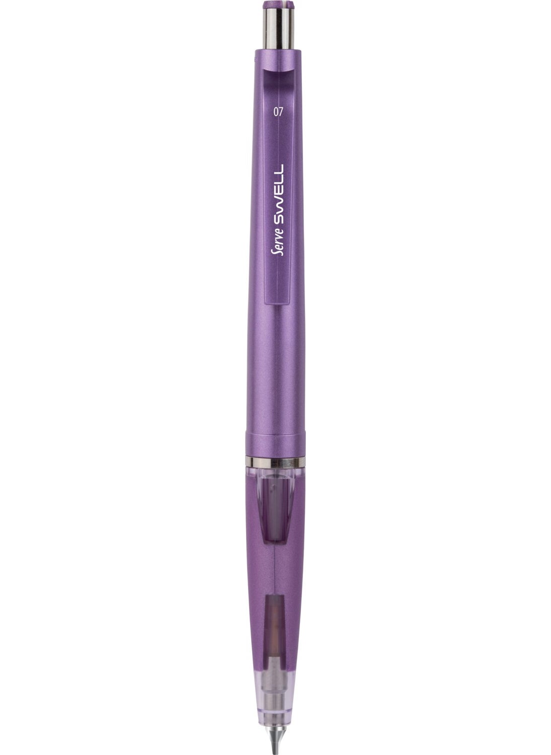 Serve Swell Mechanical Bullet Pen Metallic Purple 07MM  - Image 1