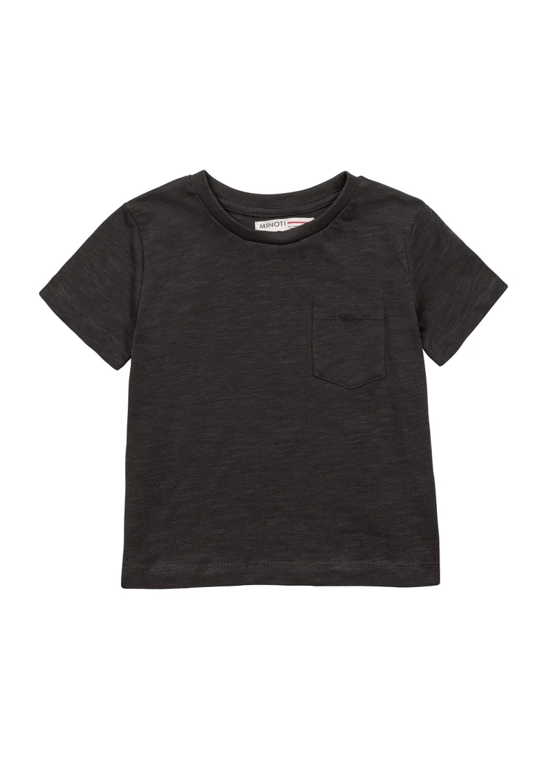 مينوتي Kids Boys  Loose T Shirt With Side Pocket