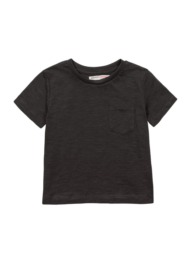 MINOTI Kids Short Sleeve T-Shirt with Pocket  - Image 1