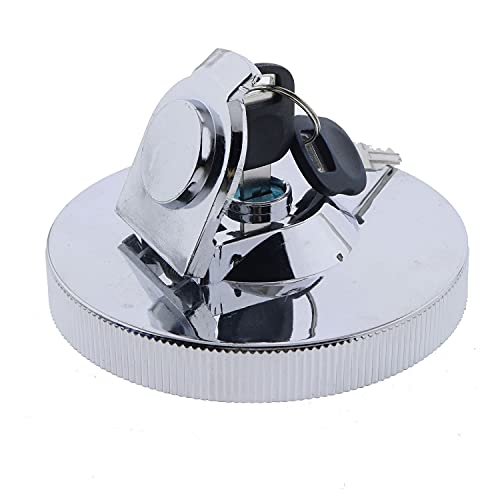 YIHETOP Locking Fuel Cap with 2 Keys 5P8500 086-1781 For Caterpillar Excavator 320 L 320N E110 E120 E140 E180 E240 E300 E70B - Image 2