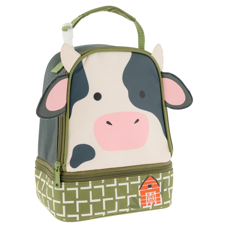 Stephen Joseph Lunch Pal Back to School Lunch Box Kids Lunch box Insulated Lunch box One size Cow